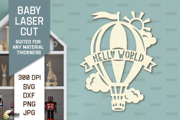 Download Wall Baby Room Decor Laser Cut - Baby room Collection