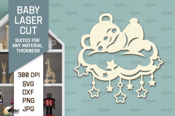 Download Wall Baby Room Decor Laser Cut - Baby room Collection