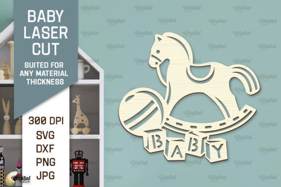 Download Wall Baby Room Decor Laser Cut - Baby room Collection