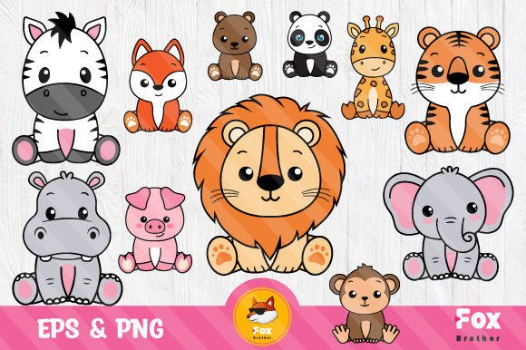 Download African Animals Clipart, Safari Animals - Safari Collection