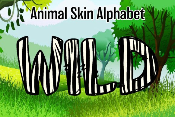 Download Safari Animal Alphabet Doodle Zebra - Safari Collection
